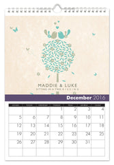 Personalized Anniversary Calendar