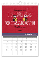 Personalized Anniversary Calendar