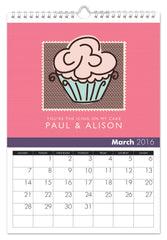 Personalized Anniversary Calendar