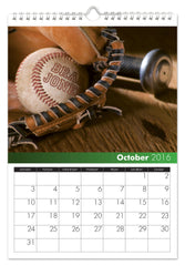 Personalized Baseball Calendar