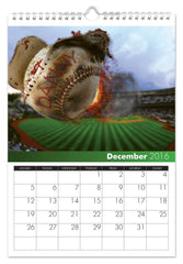 Personalized Baseball Calendar