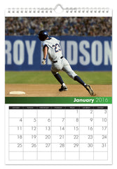 Personalized Baseball Calendar