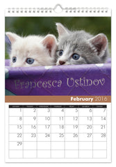 Personalized Cats Calendar