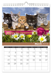 Personalized Cats Calendar