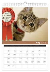 Personalized Cats Calendar