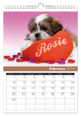 Personalized Dogs Calendar