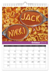 Personalized Family Calendar for 2 Names