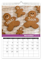 Personalized Family Calendar for 2 Names