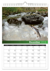 Personalized Fly Fishing Calendar