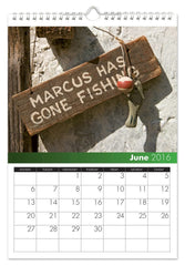 Personalized Fly Fishing Calendar