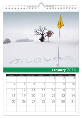 Personalized Golf Calendar