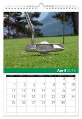 Personalized Golf Calendar