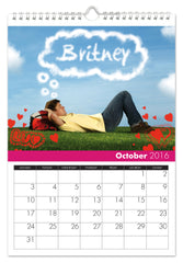 Personalized High School Cool Calendar
