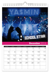 Personalized High School Cool Calendar