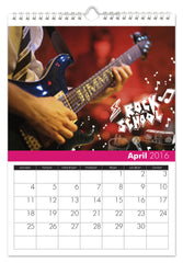 Personalized High School Cool Calendar