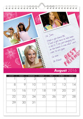 Personalized High School Cool Calendar