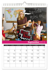 Personalized High School Cool Calendar