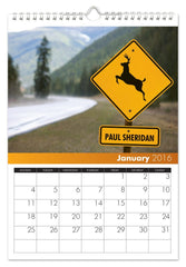 Personalized Hunting Calendar