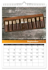 Personalized Hunting Calendar