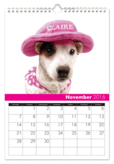 Personalized All Things Pink Calendar