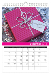 Personalized All Things Pink Calendar