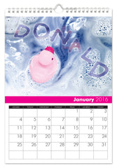 Personalized All Things Pink Calendar