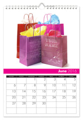 Personalized All Things Pink Calendar