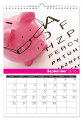 Personalized All Things Pink Calendar