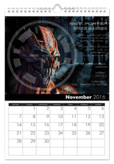 Personalized Sci-Fi Calendar