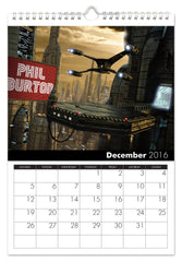 Personalized Sci-Fi Calendar