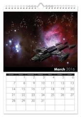 Personalized Sci-Fi Calendar