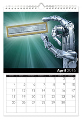 Personalized Sci-Fi Calendar