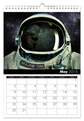 Personalized Sci-Fi Calendar