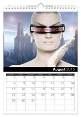 Personalized Sci-Fi Calendar