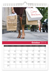 Personalized Shop 'til you Drop Calendar