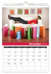 Personalized Shop 'til you Drop Calendar