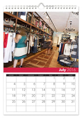 Personalized Shop 'til you Drop Calendar