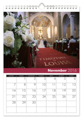 Personalized Wedding Calendar