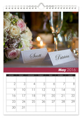 Personalized Wedding Calendar