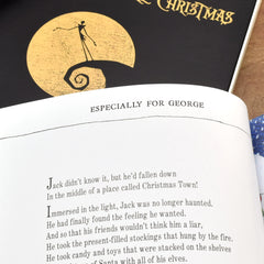 Personalized Nightmare Before Christmas Book