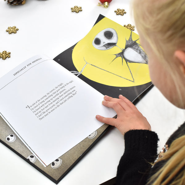 Personalized Nightmare Before Christmas Book