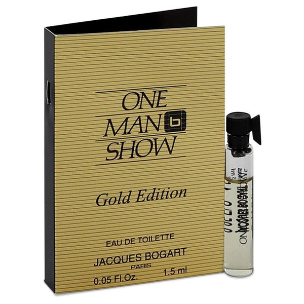 One Man Show Gold Vial (sample) By Jacques Bogart