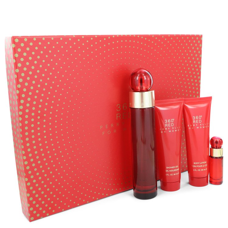 Perry Ellis 360 Red Gift Set By Perry Ellis