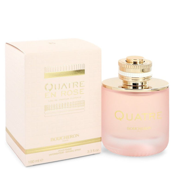 Quatre En Rose Florale Eau De Parfum Spray By Boucheron