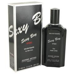 Sexy Boy Sport Eau De Toilette Spray By Jeanne Arthes