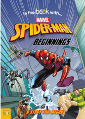 Marvel’s Spider-man Beginnings Story Book [Custom Name Print OK]