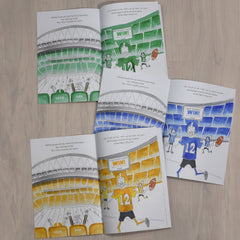 Personalized Football Superfan Book