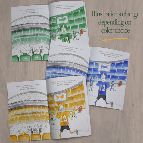 Personalized Football Superfan Book