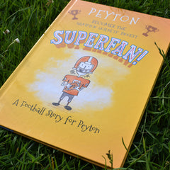 Personalized Football Superfan Book