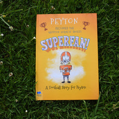 Personalized Football Superfan Book